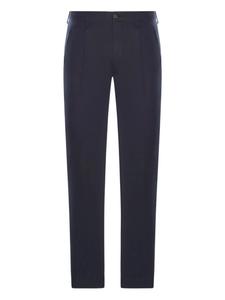 Брюки-чиносы Incotex со складками, синий