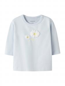 NAME IT Лонгслив 'NBFVUBIE' в пастельно-голубом цвете