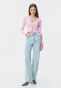 Кардиган BUTTONED Koton, розовый