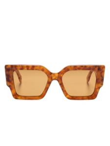 Off-White солнцезащитные очки Catalina, коричневый