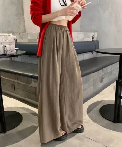 Aimoha -select-/Широкие брюки с высокой талией и драпировкой Aimoha - Select -, цвет Beige