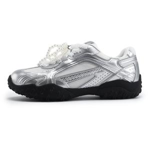Кроссовки Vintage Trendy Collection Low Top Casual Shoes Women's DHARRY, Silver