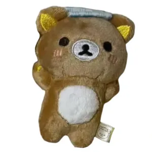 SAN-X Сан Икс Рилаккума персонаж, Рилаккума, Пупу Чикен, коричневый медведь 3 маленькие руки, куклы для ванной плюшевые игрушки трубы