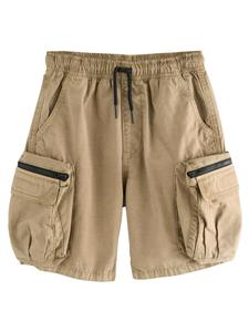 Брюки свободного кроя Next, светло-коричневый