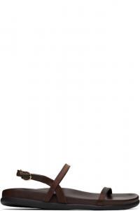 Коричневые сандалии Evriali Footbed Ancient Greek Sandals