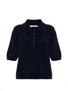 Поло с воротником на пуговицах Gzalpha Gestuz, синий