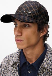 Бейсболка KARL LAGERFELD Cap, Black/Brown/Black