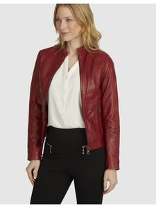 Кожаная куртка Bugatti BULady 114, красный