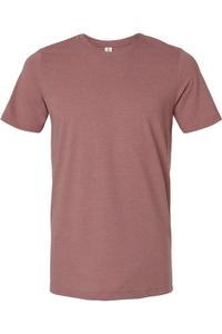 Футболка Tultex Combed CVC, цвет heather mauve