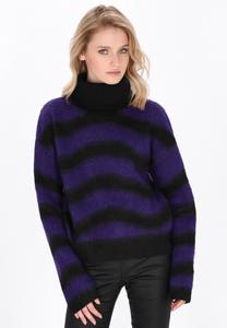 Джемпер myMo ROCKS Jumper, Black/Purple/Black