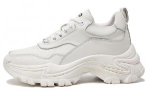 Женские кроссовки с низким и массивным верхом, устойчивые к износу и скольжению ZRO, Ecru