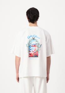 Футболка с принтом UNISEX Carlo Colucci, кремовый