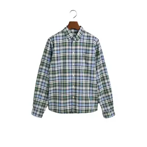 Рубашка с длинным рукавом Gant 930491, зеленый