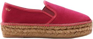 Эспадрильи Castell Canvas Viscata, Cherry