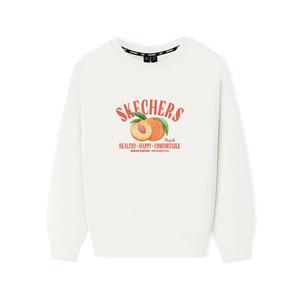 Свитшот унисекс Skechers, белый