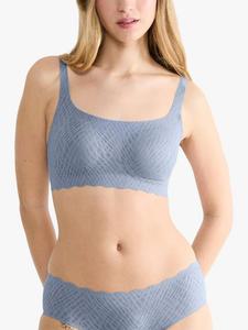 Топ-бра ZERO Feel Bliss sloggi, Bluish Grey