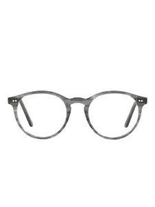 Очки в круглой оправе Polo Ralph Lauren, серый