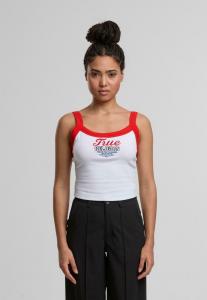 Топ True Religion EMBROIDERED CONTRAST, White