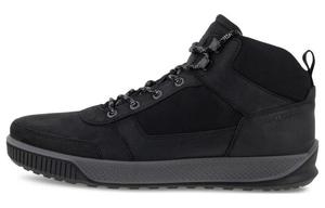 Ecco Высокие спортивные повседневные туфли мужские, черные