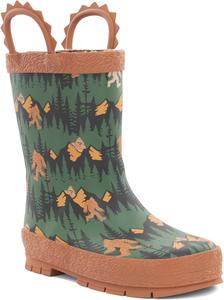 Детские резиновые сапоги Western Chief с ручками для надевания - премиальные водонепроницаемые сапоги для мальчиков и девочек, Bigfoot