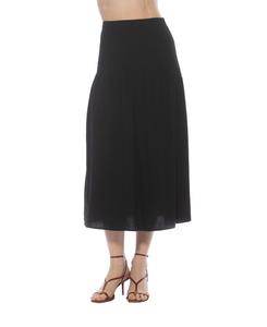 Женская юбка-миди Michel с заниженной талией и сборками Alexia Admor, Black
