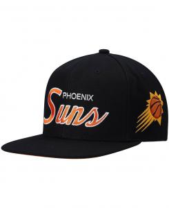 Мужская кепка Black Phoenix Suns Hardwood Classics Script 2.0 Snapback Mitchell & Ness