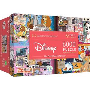 Пазл, Trefl, UFT, The Great Book of Disney, 6000 шт.