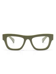 Gucci Eyewear очки в квадратной оправе, зеленый