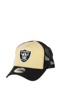 Бейсболка New Era LAS VEGAS RAIDERS NFL TWO TONE VERSTELLBARE FORTY A-FRAME TRUCKER, Schwarz/Black