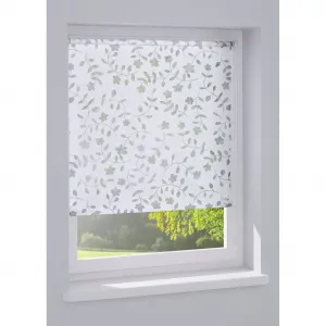 Шелковая штора с продевкой для штанги Heine Home, белый