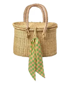 Плетёная корзина для пикника набор из шести штук 43 см x 52 см Bitossi Home, бежевый