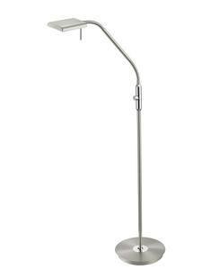 Напольная лампа BERGAMO в матовом никелированном исполнении