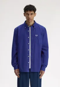 Свободная, выстиранная рубашка Fred Perry, Soho Eclipse