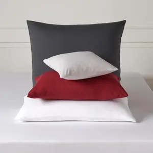 Наволочка Dream Sleep Premium Interlock 40x200 см для подушек для сна на боку, дымчато-голубая Traumschlaf