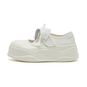 Туфли Мэри Джейн женские AQUASCUTUM, Cloud White