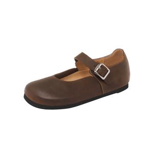 Yeezyy Reezy Темно-коричневые женские балетки на плоской подошве, цвет Dark Coffee