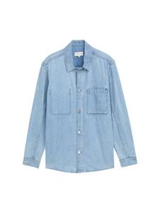 Рубашка на пуговицах Comfort fit TOM TAILOR, светло-синий