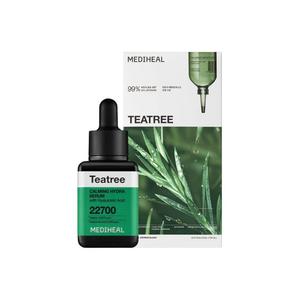 Сыворотка-маска meidihuier с маслом чайного дерева набор для ухода за кожей успокаивающий контроль жирности 40мл+10 шт MEDIHEAL