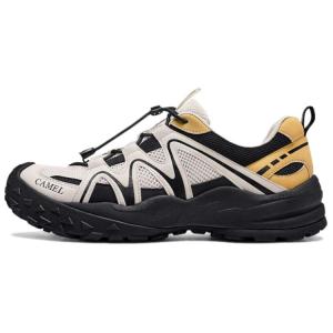 Низкие походные ботинки для мужчин Slip Resistant Abrasion Resistant CAMEL, серебро birch желтый