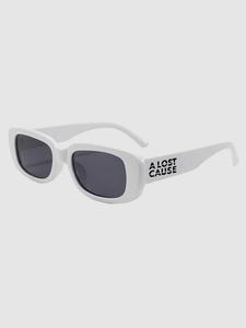 Солнцезащитные очки A Lost Cause Hype White Sonnenbrille, smoke