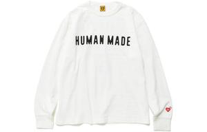 Классическая футболка с длинным рукавом HUMAN MADE, белый