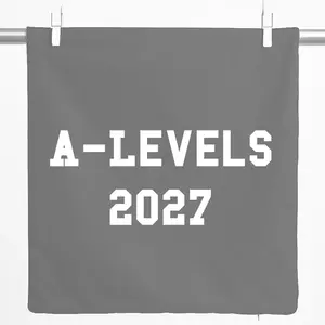 Декоративная наволочка Huuraa, подарок на выпускной в Великобритании, 40x40 см, стальной серый хлопок, украшение для выпускного в Великобритании, выпускной в Великобритании, 2027 г. Hellweg Druckerei