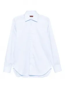 Рубашка с длинными рукавами Barba, синий