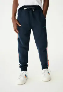 Спортивные брюки в полоску от artist stripe, стандартного кроя. Paul Smith Junior, Navy