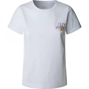 Футболка с коротким рукавом Pepe Jeans Amanda, белый