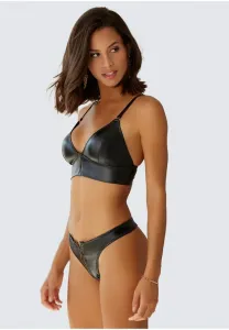 Бюстгальтер без косточек petite fleur gold от lascana, треугольный бюстгальтер Lascana, Black