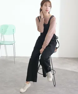 Брюки-салоп с большими боковыми карманами Pourvous, цвет Black