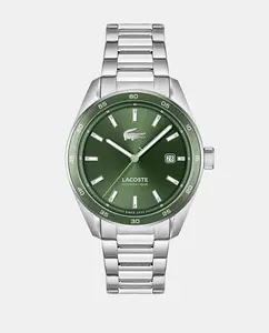 Boston Automatique 2011376 стальные мужские часы Lacoste, серебрянный