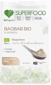 BeOrganic BIO порошок баобаба 200 г