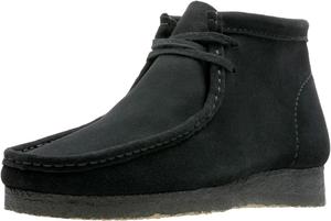 Мужские ботинки Clarks Wallabee Chukka, черный